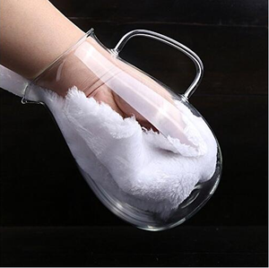 64 Ounces Glass <strong>Pitcher</strong> with Stainless Steel Lid / Water Carafe with Handle - Good Beverage <strong>Pitcher</strong> for Homemade Drinks - Product Image 5