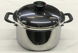 Fabricant 10 pièces Marmite en acier inoxydable sans eau à cinq niveaux batterie de cuisine pour la cuisine de restaurant en gros - Product Image 2