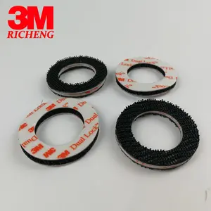 Fascia <span class=keywords><strong>Adesiva</strong></span> in Poliestere Richeng Company SJ3550 Dual Lock per Chiusura Riutilizzabile <span class=keywords><strong>3M</strong></span>, Fustellata, con Adesivo Acrilico, Vendita Calda - Product Image 3