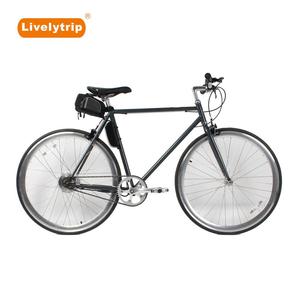 Vélo électrique de route à pignon fixe pour hommes, 700C bicyclette rétro de mode, simple vitesse - Product Image 2