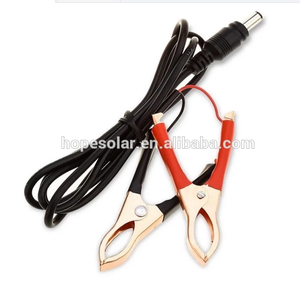 Portable 5W 18V Polycrystalline Silicon <strong>Solar</strong> <strong>Panel</strong> <strong>Charger</strong> 1M Cable Crocodile Clip 12V <strong>Car</strong>/Boat/Motor <strong>Battery</strong> for Cell Phones - Product Image 5