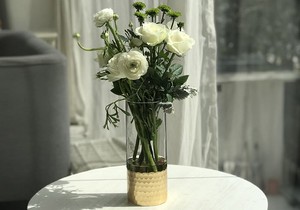 शादी Centerpiece लंबा स्पष्ट गिलास सिलेंडर फूलदान - Product Image 5