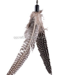 Qqpet gato <span class=keywords><strong>Cat</strong></span> Catcher bromista varita retráctil Fish Pole con divertido juguete de plumas - Product Image 4