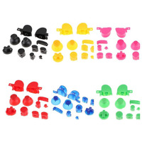 Boutons de modification complets L R ABXY Z pour manette de jeu GameCube NGC, avec D-Pads, boutons d'alimentation marche/arrêt et joysticks.