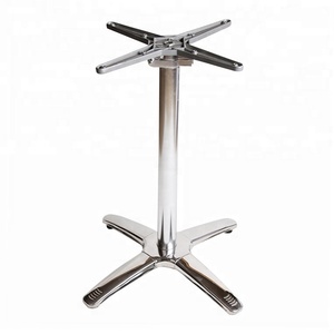 <span class=keywords><strong>Hardware</strong></span> mobili piedini regolabili in acciaio inox pieghevole di base da tavolo pieghevole da tavolo in metallo gambe - Product Image 1