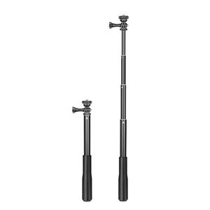 Perche à selfie portable en aluminium de 36 pouces, monopode, montage universel à vis pour <span class=keywords><strong>GoPro</strong></span> <span class=keywords><strong>Hero</strong></span> <span class=keywords><strong>7</strong></span> 6 5 Black <span class=keywords><strong>Silver</strong></span>, caméra d'action, 160g - Product Image 1