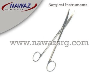 กรรไกรผ่าตัดสำหรับมืออาชีพกรรไกรผ่าตัดแบบโค้งงอ20ซม. - Product Image 2