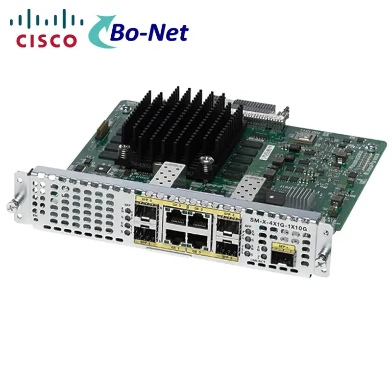 Cisco 4000 Serie 4 Port 10 Gigabit Ethernet Router Modul SM-X-4X1G-1X10G =