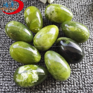 Venta al por mayor verde natural <span class=keywords><strong>Nefrita</strong></span> huevos yoni vaginal ejercicio <span class=keywords><strong>jade</strong></span> huevos para la venta - Product Image 1