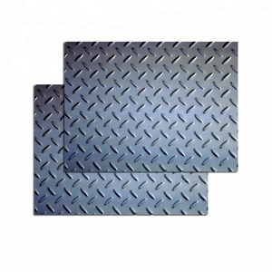 <span class=keywords><strong>MS</strong></span> chequered צלחת משקל 14 מד פלדה לדרוך צלחת שטוח מתכת צלחת - Product Image 1