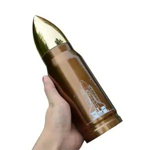 UCHOME Bullet באיכות גבוהה בצורת בקבוק ריק תרמוס בקבוק, בצורת כדור כוס ואקום ואקום נירוסטה בקבוק/Thermo