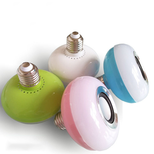 Âm Nhạc Màu Led Bóng Đèn Loa 12 Wát E27 Cơ Sở Mulit Màu Led <span class=keywords><strong>Light</strong></span> <span class=keywords><strong>Bulb</strong></span> Đèn Cho Home Party <span class=keywords><strong>RGBW</strong></span> Thông Minh Màu <span class=keywords><strong>Bulb</strong></span> Ánh Sáng - Product Image 4