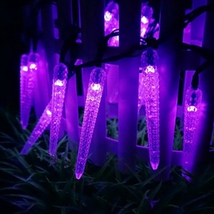 Maíz Luces Solares de la Secuencia RGB Impermeable luz de Navidad Al Aire Libre para Jardín Patio Camino Paisaje Valla - Product Image 5