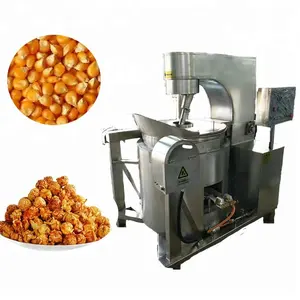 Máquina para hacer palomitas de caramelo, máquina para hacer palomitas de maíz con aire caliente, máquina para aperitivos