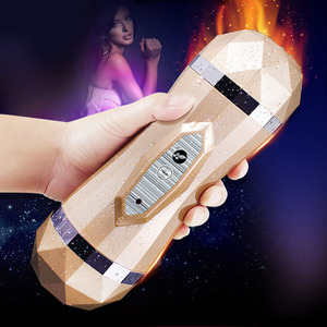 Automatische Masturbator Cup 3d Vagina Orale Dubbele Tunnels 36 Frequentie Vibrerende Zuigende Zak Kut - Product Image 6