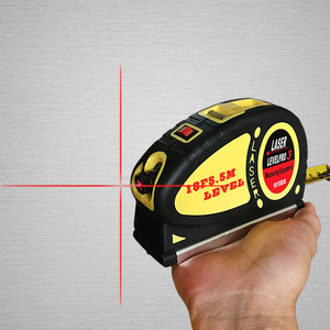 NOUVEAU NIVEAU LASER LIGNE VERTICALE HORIZONTALE 5.5M RUBAN À MESURER 1.5/2/3M - Product Image 3