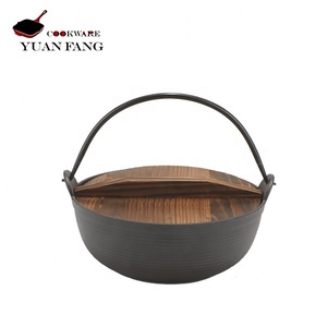 Olla <span class=keywords><strong>de</strong></span> <span class=keywords><strong>Hierro</strong></span> Fundido para Sukiyaki Japonesa, 20/24/26/28CM, Utensilios <span class=keywords><strong>de</strong></span> Cocina para Camping, Olla para Guisos, <span class=keywords><strong>Caldero</strong></span> para Camping - Product Image 3