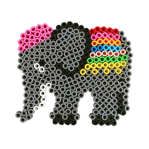Cuentas de importación de china para niños, juguetes educativos que brillan en la oscuridad, cuentas de 1000 <span class=keywords><strong>XL</strong></span>/cubo de plástico artesanal, cuentas <span class=keywords><strong>hama</strong></span> perler de 9mm - Product Image 6