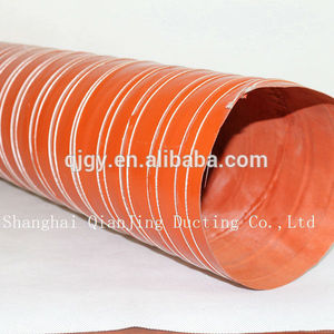 لون أسود أو أحمر اللون أنبوب هواء مرن ارتفاع درجة الحرارة خرطوم سيليكون التدفئة التهوية - Product Image 5