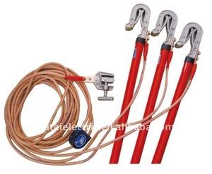 Elektrische Apparatuur Aarding Systeem 5KV-500KV, Glasvezel Rob, Aluminium Clampwith Koperdraad - Product Image 4