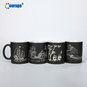 <span class=keywords><strong>Courage</strong></span> vente en gros Sublimation vierge pleine couleur changeante en céramique tasse changeante de chaleur magique en vente MM-22 - Product Image 6
