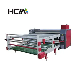Carpet roll to roll sublimation heat transfer printing press machine