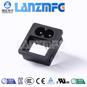 LZ-8-28 IEC 320 C8 endüstriyel giriş elektrik soketi <span class=keywords><strong>2</strong></span> AC güç çıkışı 250V anma gerilimi <span class=keywords><strong>2</strong></span>.5A Currentplug CN güney afrika ab - Product Image 2