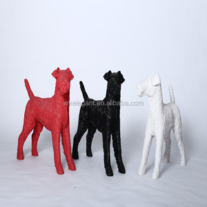 Modelo de piel de animales de material de fibra de vidrio a la moda y maniquí de perro de exhibición de alta calidad para tienda en venta - Product Image 5
