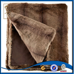 Pelo Largo Faux fur <span class=keywords><strong>animal</strong></span> forma la piel manta <span class=keywords><strong>animal</strong></span> throw Manta - Product Image 2