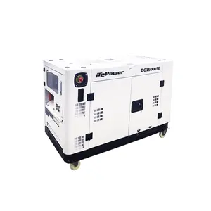 Electric 10kw 12kva 15kva air cooled power silent diesel generators