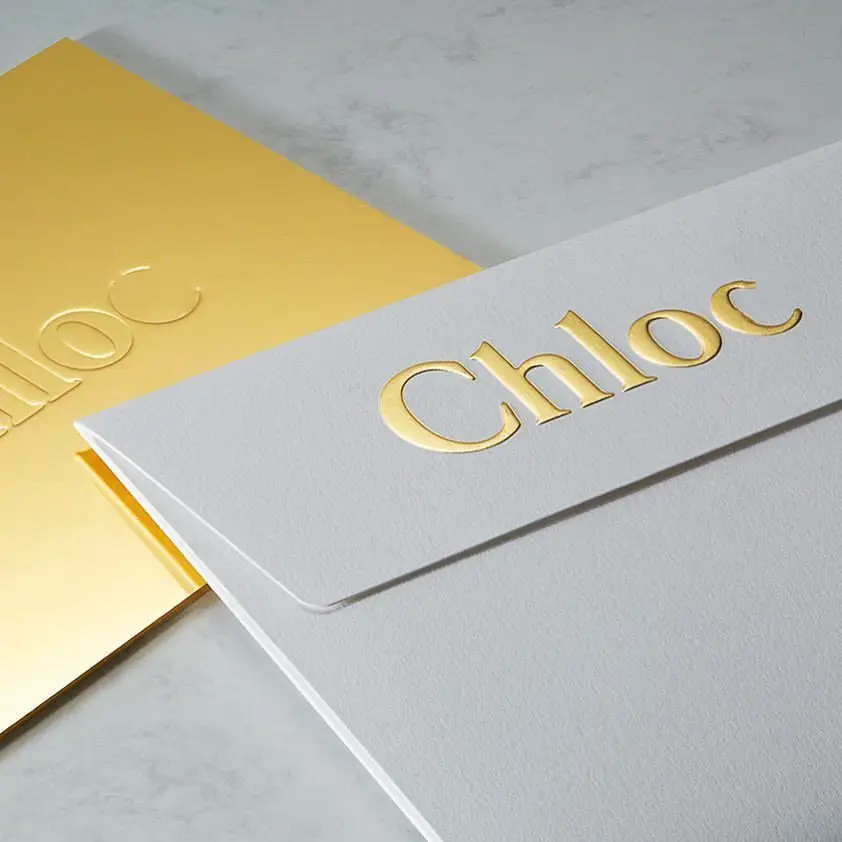 Cartões de impressão com logo em relevo, folha dourada personalizada, cartões de nome de negócios e cartões de agradecimento