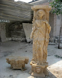 Roman <strong>limestone</strong> <strong>column</strong> pillars <strong>column</strong> gazebos marble gazebo statue burnishing pillars solid pfm support oem customized - Product Image 5