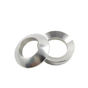 Din 6319g-2001 assento cônico de aço carbono banhado a cobre M6-M48 arruela esférica