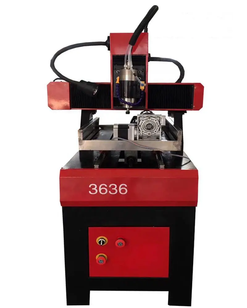 الجمل CNC 3D المعدنية آلة طحن التصنيع باستخدام الحاسب الآلي آلة نقش للمعادن CA-3636 360*360 مللي متر