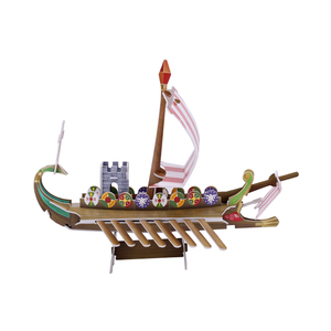 Jouets éducatifs en vente chaude, <span class=keywords><strong>puzzle</strong></span> magique, navires, modèle de navire de guerre romain, jouets, modèle spatial <span class=keywords><strong>3D</strong></span>, bateau de <span class=keywords><strong>puzzle</strong></span> <span class=keywords><strong>3D</strong></span> pour enfants et adultes - Product Image 4