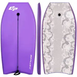 2018 best sale cheap ningbo EPS Core Slick Bottom EVA and Leash for Kids and Adults water surfing bodyboards