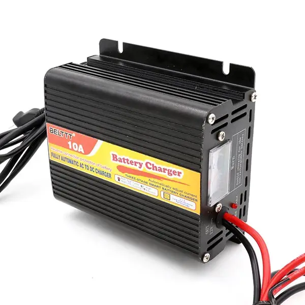 10A Three-Stage Lead Acid Smart Battery Charger