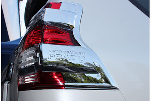 Couvre-phares arrière chromés ABS pour Toyota <span class=keywords><strong>Land</strong></span> <span class=keywords><strong>Cruiser</strong></span> Prado FJ <span class=keywords><strong>150</strong></span> - Product Image 4