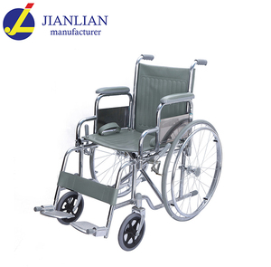 Kursi Roda Lipat Termurah, Kursi Roda Rumah Sakit Tugas Berat Ortopedi untuk Pasien Foshan Standar Manual - Product Image 3
