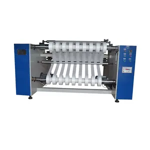 Hot Sale Halbautomati scher Vliesstoff Eltern Roll Slitter und Rewinder zum Verkauf