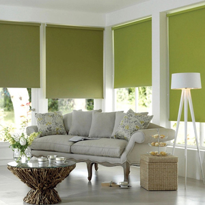 Giá tốt nhất ngày đêm Polyester điều khiển từ xa uv-chặn cách nhiệt năng lượng mặt trời con lăn Shades cơ giới rèm cuốn - Product Image 5