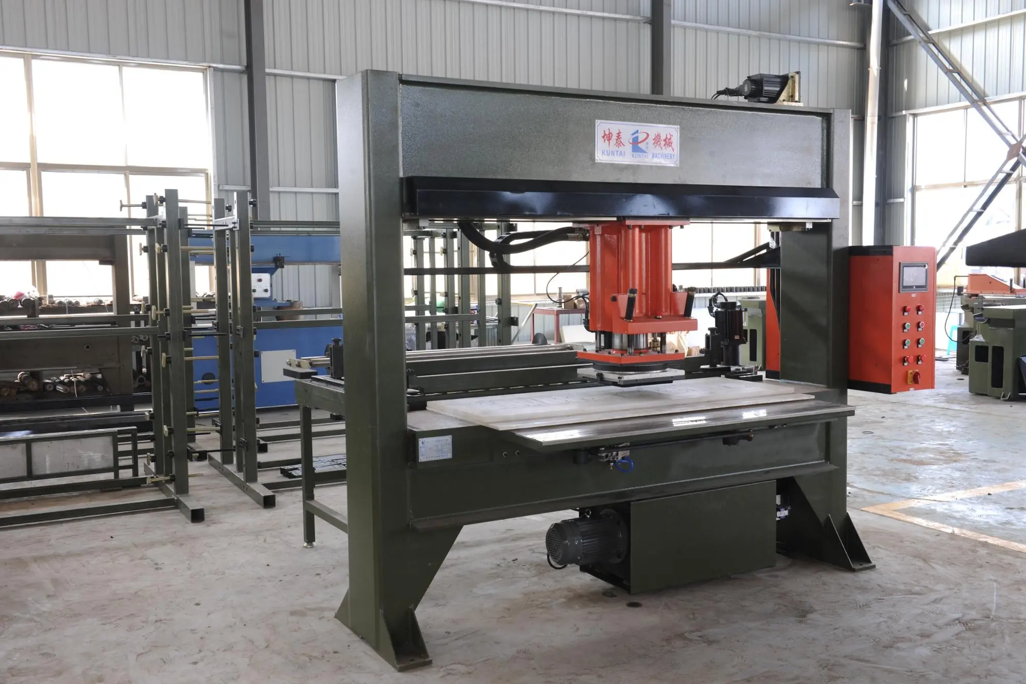 automatic artificial flower hydraulic die cutting press