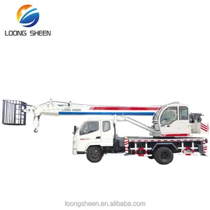 Sollevamento del Carico 6 Ton Non Utilizzato Mini Camion Montato Gru Mobile In Vendita LXQY-6