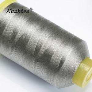 Filo da Cucito Conduttivo Antistatico Professionale Rivestito in Argento - Product Image 2