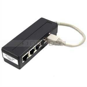 Hub Ethernet RJ45 <span class=keywords><strong>5</strong></span> ports, séparateur, <span class=keywords><strong>1</strong></span> à <span class=keywords><strong>5</strong></span> ports, adaptateur de commutateur Ethernet, <span class=keywords><strong>câble</strong></span> - Product Image 1