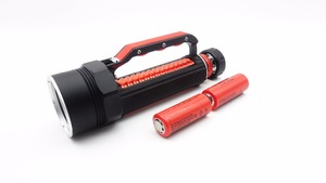 Nặng lạnh 8000lumen công suất cao dẫn lặn <span class=keywords><strong>Torch</strong></span> ánh sáng dưới nước đèn pin - Product Image 3