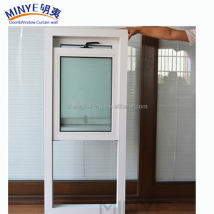 Fenêtre <span class=keywords><strong>coulissante</strong></span> verticale en PVC en plastique de norme australienne <span class=keywords><strong>porte</strong></span> et fenêtre à double vitrage - Product Image 2