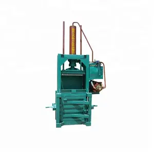 Hay and straw baler machine/ plastic compression machine /cotton sawdust waster paper compress packer