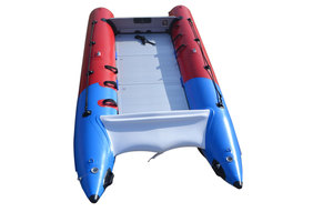 सीई स्टेनलेस स्टील transom शीसे रेशा धनुष inflatable कटमरैन zapcat thundercat - Product Image 2