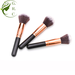Vegan 1 pz Loose Powder Brush Singolo Manico Zucca Professionale Super Soft <span class=keywords><strong>Pennello</strong></span> Cosmetico - Product Image 5